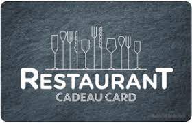 restaurant cadeaukaart