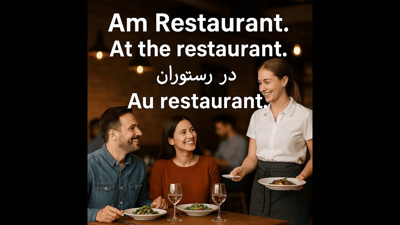 au restaurant